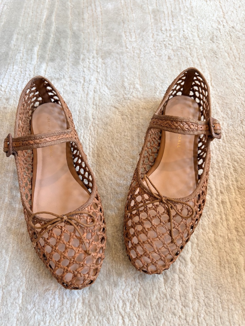 Loeffler Randall Chiara woven ballet flats